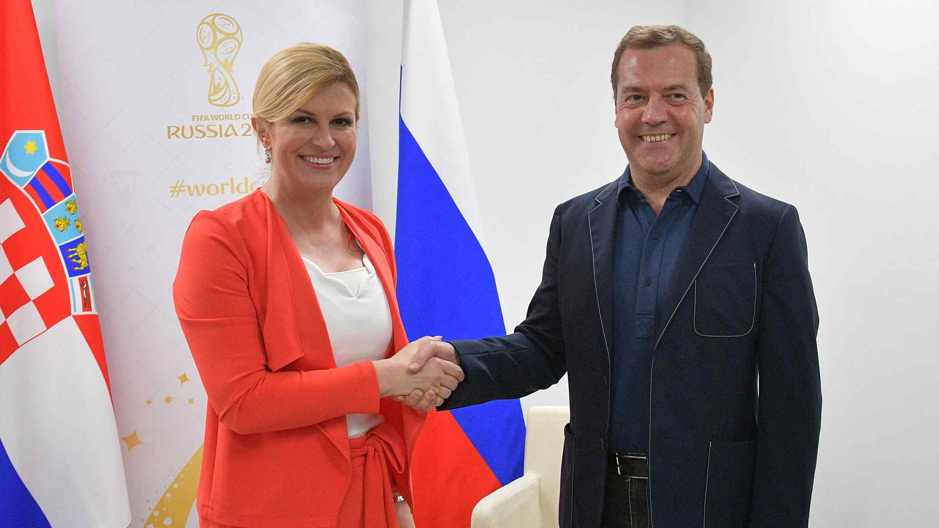 Рост президента Хорватии Колинда