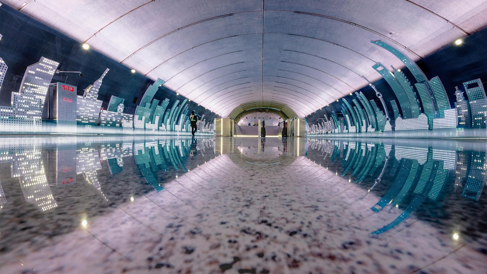 Самая красивая станция шанхайского метро - CGTN на русском