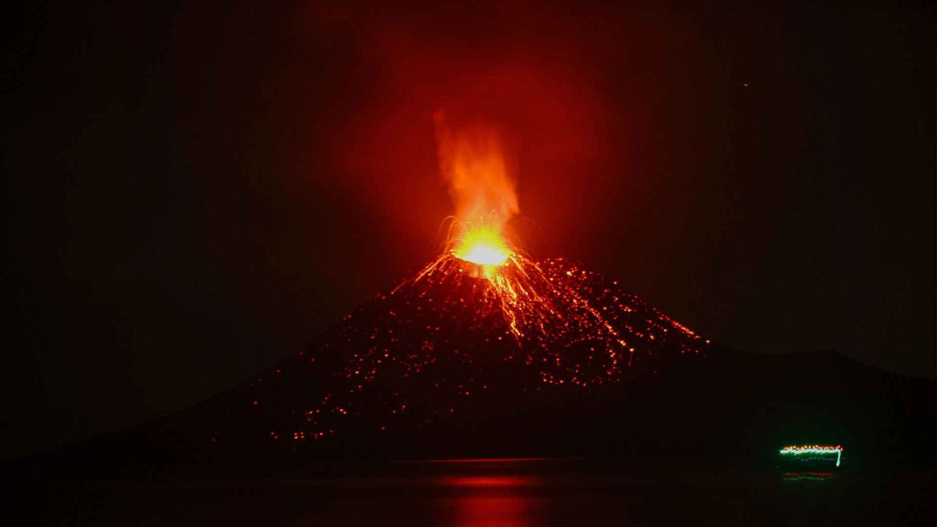 1 пример извержения вулкана