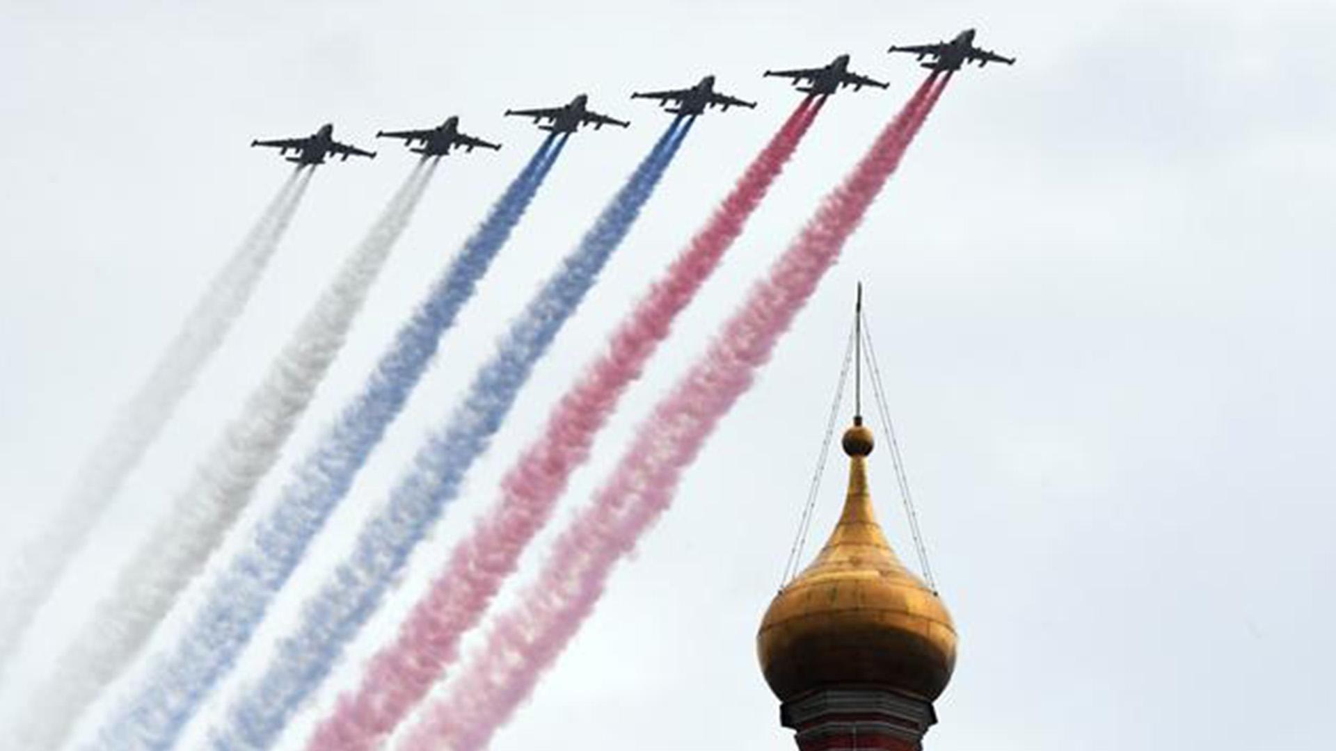 Парад Победы 2020 в Москве самолеты